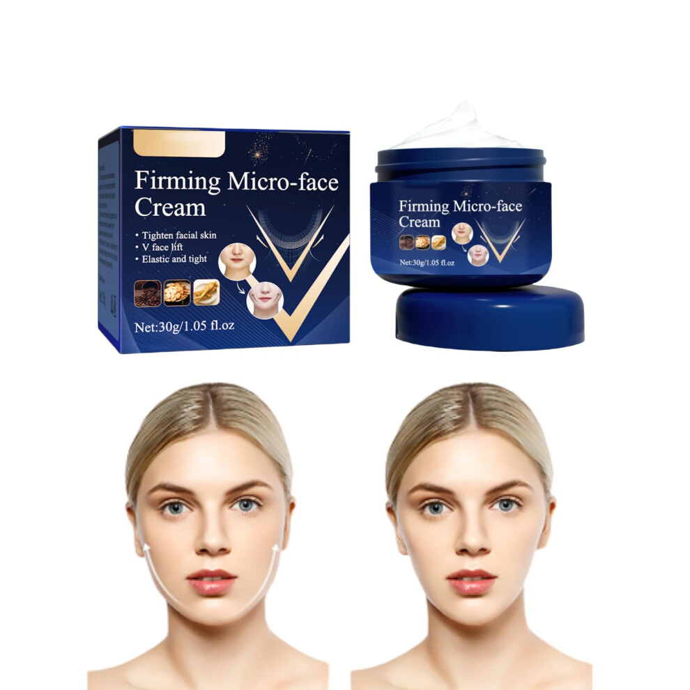 Cream V Face Lifting Anti Wrinkle Face Firming Moisturizer For Facial Contour And Chin Lift (1Pc)