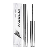 Waterproof Curling Mascara Volumizing Lengthening SmudgeProof Formula for Long Lasting 3D Curl Eyelashes (1PC)