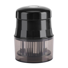 Stainless Steel Meat Tenderizer Tool with 56 Blades, Ergonomic Grip for Steak and Pork