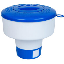 Pool Chlorine Dispenser Adjustable Floater for 3Inch Tablets Large Capacity for Pool Spa Hot Tub