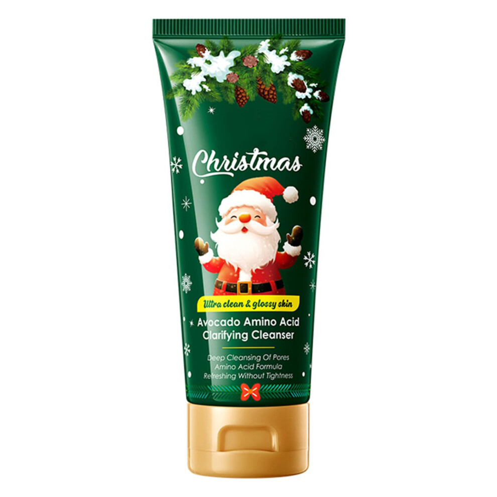 Fruit Enzymes Facial Cleanser for Sensitive Skin, Gentle Daily Face Wash with Plant Extracts, 100g