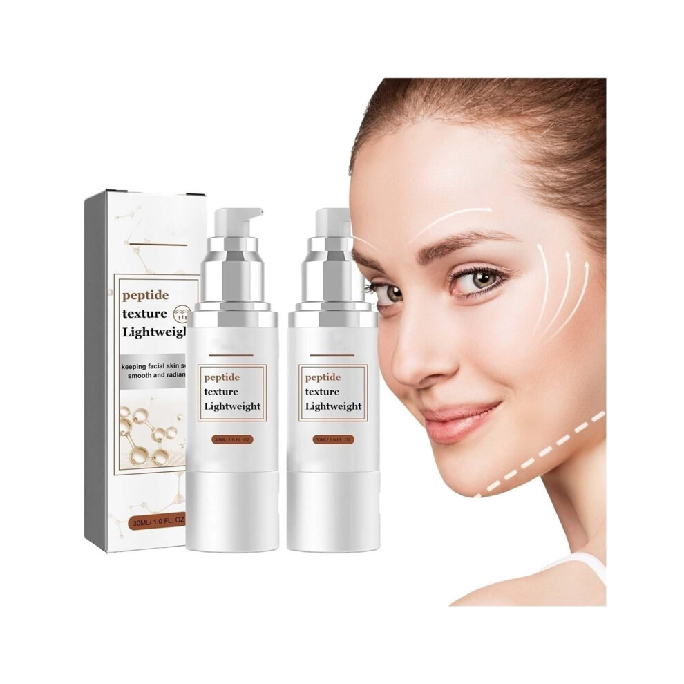 Peptide Anti Aging Serum with Collagen Booster, Hydrating Firming Face Treatment 30ml 2pcs