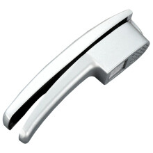 Garlic Press Aluminum Alloy Crusher Ergonomic Grip Easy Clean Mincer for Kitchen Cooking
