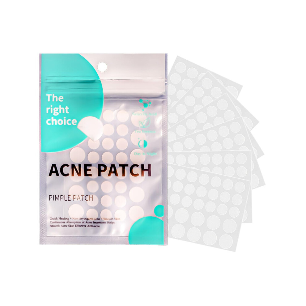 216 Counts Hydrocolloid Pimple Patches for Face, Invisible Acne Spot Stickers for Blemishes