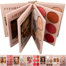 67Color AllinOne Makeup Palette with Eyeshadow Highlighter Blush Contour and Mirror