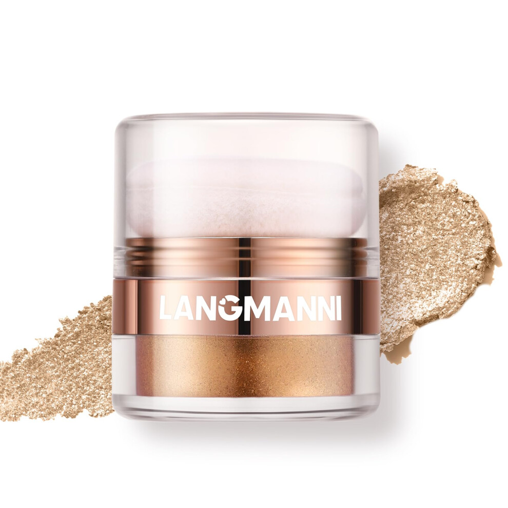3 Colors Body Highlighter Powder Palette Shade 02 Buildable Radiant Glow for Face Eyes Body
