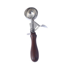 Stainless Steel Ice Cream Scoop with Comfort Grip Handle, Multipurpose Fruit and Dessert Baller