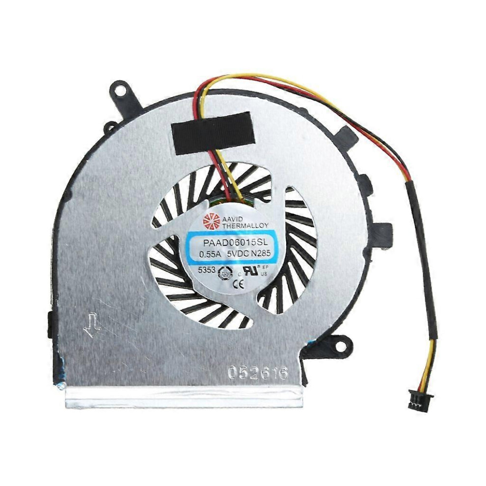 (As Show, A) Laptop Cooling Fan For Msi Ge72 Ge62 Pe60 Pe70 Gl62 Gl72 5V 0.55A 3 Pin 3Wire 5213747868023