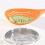 Plastic Strainer with Handle, Quick Drain Kitchen Skimmer for Pasta and Vegetables, Orange 1