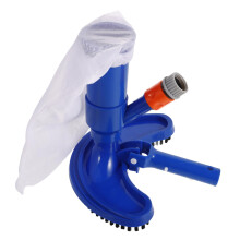 Pool Vacuum Head with Side Brush for Above Ground Pools, Universal Fit and Quick Debris Removal