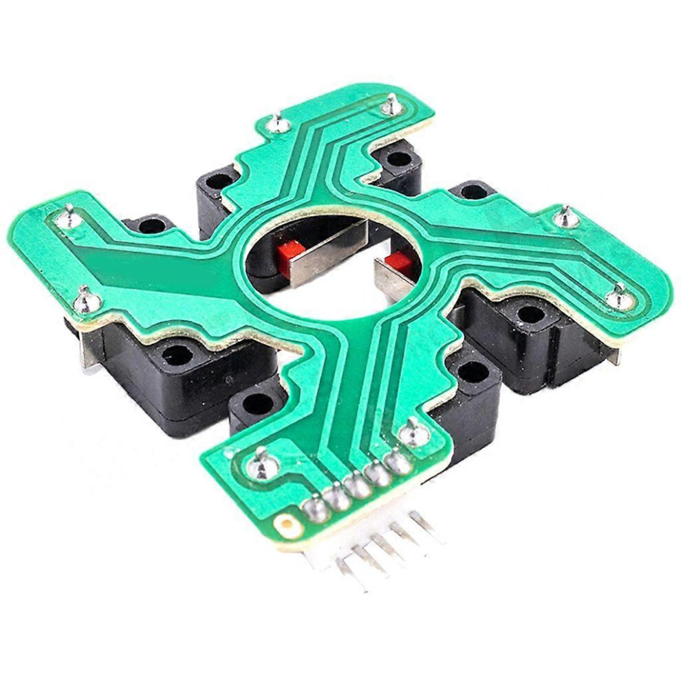 (As Show, Without Iron Sheet) Sanwa Jlf Joystick Use For Arcade Game Machine Cabinet With Microswitches 3364096792339