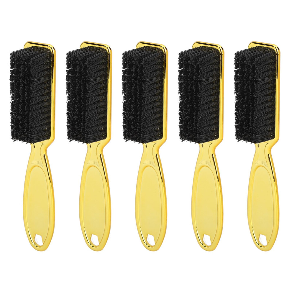5pcs Professional Barber Neck Duster Brush Set with Ergonomic Grip and Reinforced Bristles for Hair Clippers