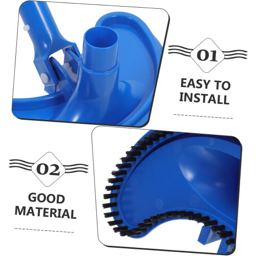 Heavy Duty Pool Vacuum Head Replacement for Deep Cleaning, Compatible with All Inground Pools 1