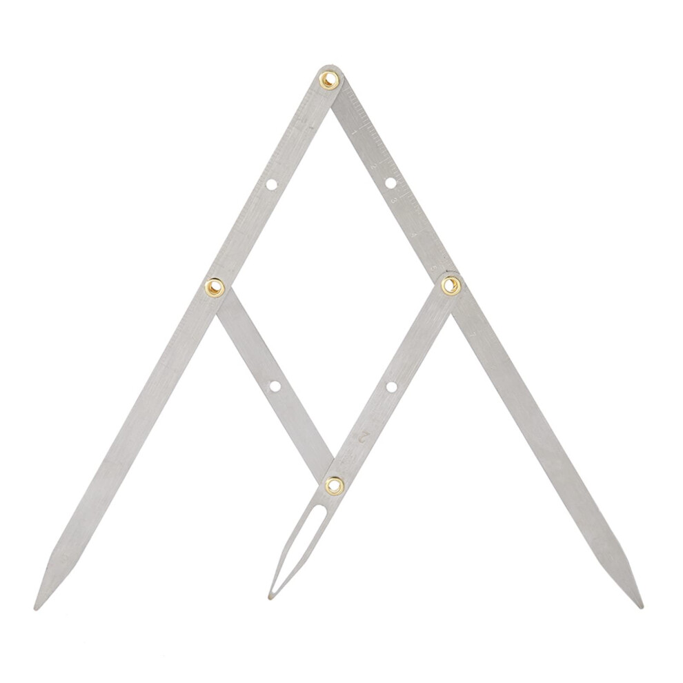 Microblading Ruler Golden Ratio Eyebrow Mapping Caliper Stainless Steel For Accurate Brow Symmetry 9113335373310