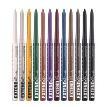 12Pcs Waterproof Glitter Eyeliner Pencil Set Long Lasting Smudge Proof Colored Gel for Eye Makeup
