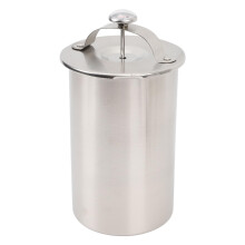 Stainless Steel Meat Pressure Cooker with Thermometer, Large Capacity Ham Maker for Home Cooking