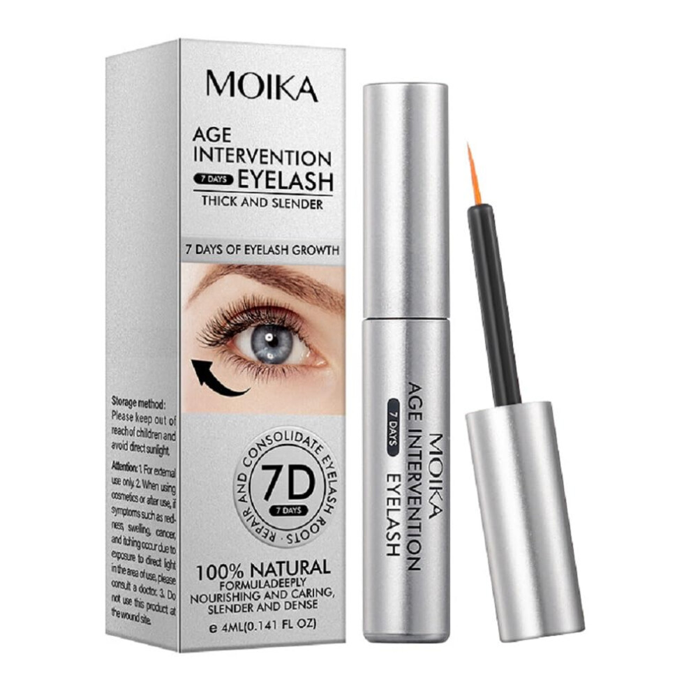 Black Waterproof Long Lasting Mascara For Thick Curled Lashes, Smudge Proof Formula