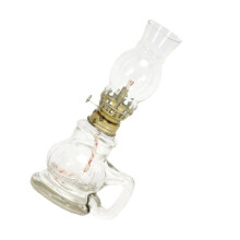 Vintage Glass Kerosene Oil Lamp with Wick Hurricane Lantern for Wedding Party Home Outdoor Decor