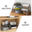 Kitchen Storage Rack No Installation Required Sturdy Iron Organizer Shelf for SpaceSaving Kitchen 2