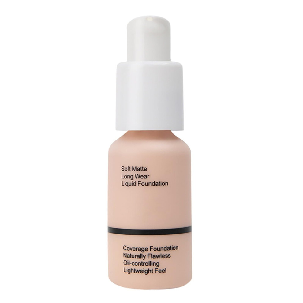 Oil Control Foundation 30ml Long Lasting Buildable Coverage Concealer for Oily Skin Makeup