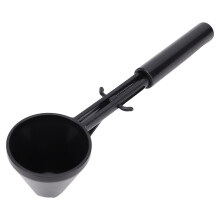 Coffee Scoop with Funnel Spoon 2 in 1, AntiSpill ABS Tool for Ground Coffee and Reusable Pods