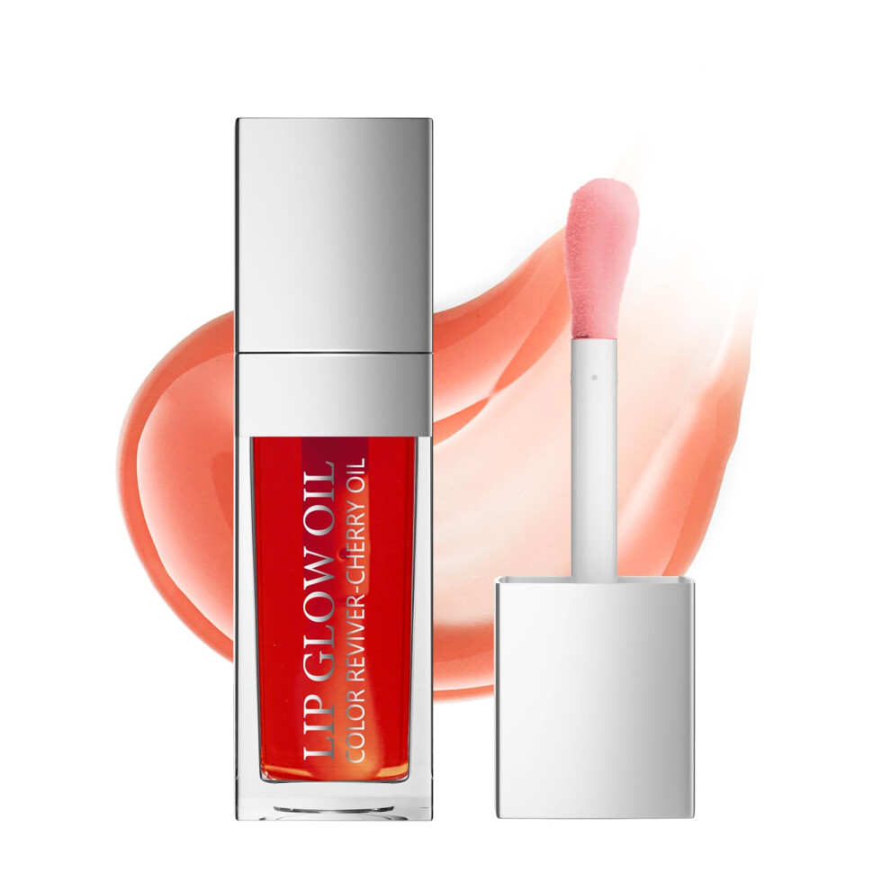 Tinted Plumping Lip Gloss Oil #02 Hydrating NonSticky Shine for Dry Lips and LongLasting Moisture