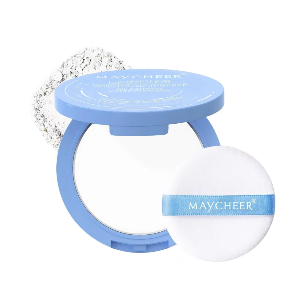 Oil Control Waterproof Face Powder 04 Long Lasting Matte Finishing Powder for Oily Skin