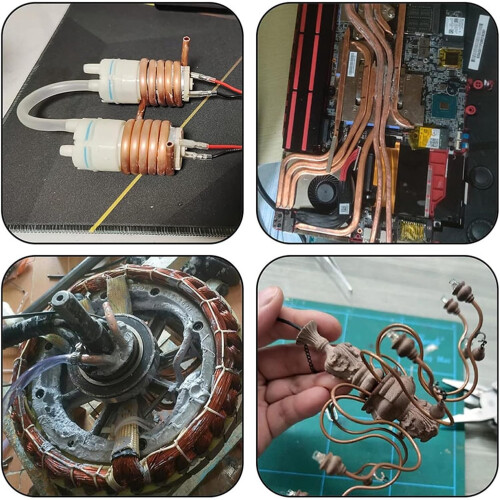 Soft Copper Pipe Coil 1m OD2mm ID1mm for HVAC Systems and Refrigeration Use 1