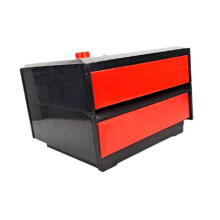 Aquarium External Filter with Waterfall Circulation, Drawer Cleaning Drip Box and Overflow Pipe