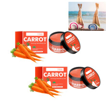 Carrot Tanning Gel Set, Natural Carrot Intensive Tanning Lotion for Fast Sun Kissed Tan and Deep Hydration (2PCS)