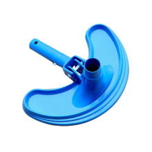 Flexible Swimming Pool Vacuum Head with VinylSafe Brush and CornerReaching Suction for Spa