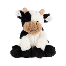 20 cm/7,87 Zoll niedliche sitzende Kuh-Stofftiere Weiche, kuschelige