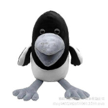 2025 Steve und Maggie Plüschspielzeug Black Bird Crow weiche Stofftierpuppe für Kinder Geschenk