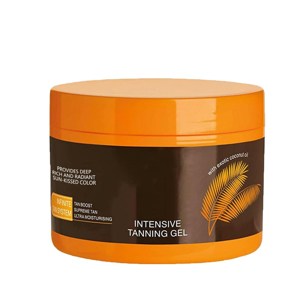 Cream Natural Tanning Accelerator Gel For Fast Tan Sunbed And Outdoor Use