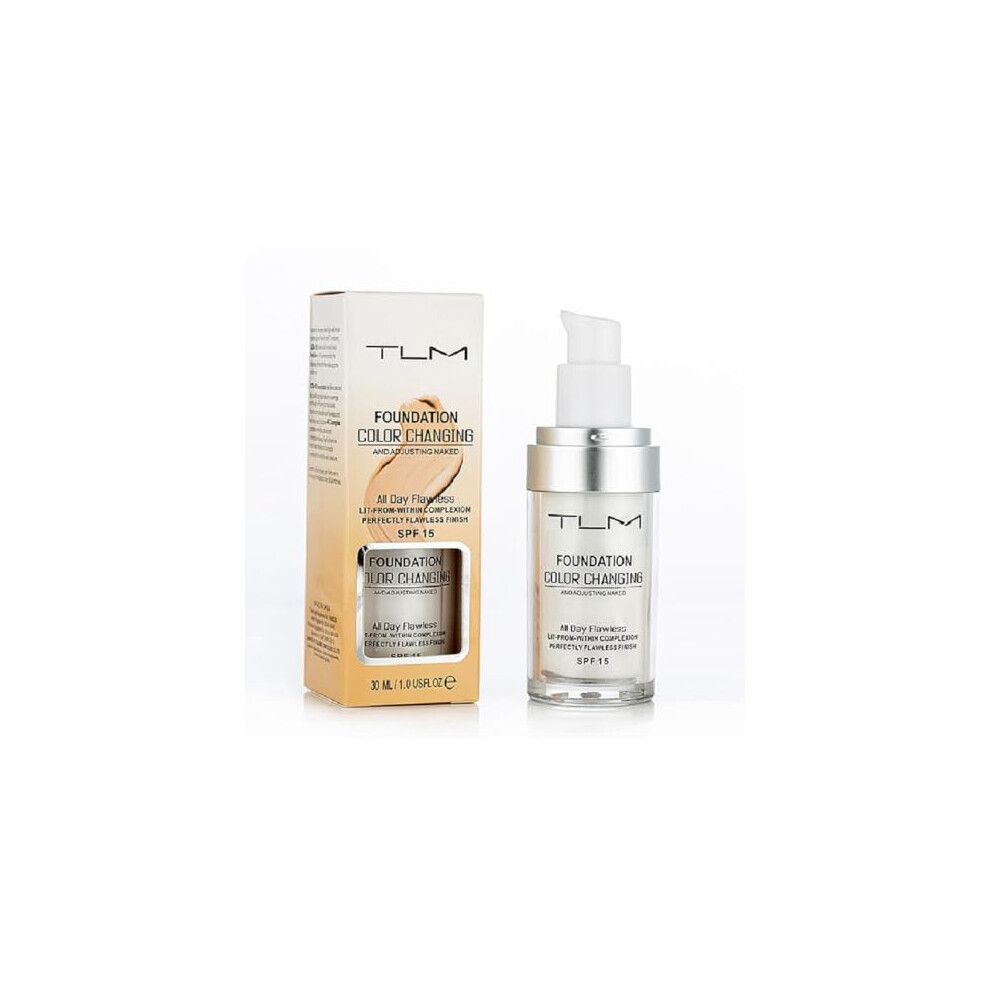 Cream Color Changing Foundation With Adaptive Shade Technology, Flawless Natural Coverage, Hydrating Bb Spf 15, Longlasting 1 Fl Oz