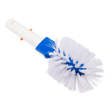 Pool Cleaning Brush with Durable Bristles for Corners Steps Walls Tiles and Floors Handheld Compact