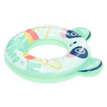 Swimming Pool Float Inflatable Panda Swim Ring for Kids with Handles and Comfortable Inner Cavity