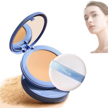 Matte LongLasting Setting Powder 03 Pure Beige, Oil Control Waterproof Pressed Powder for Smooth Finish