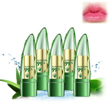 Aloe Vera Color Changing Lipstick Set 5pcs – Long Lasting Waterproof Tinted Lip Balm with Deep Hydration Care