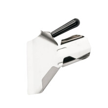 Stainless Steel Popcorn Scoop with Ergonomic Handle for Fast Serving French Fries and Snacks