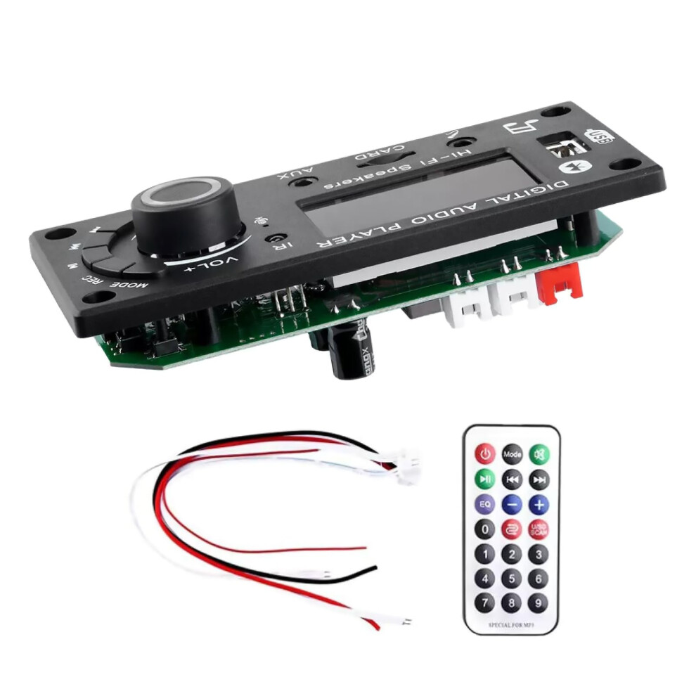 50W+50W Bluetooth 5.0 Hifi Stereo Usb Audio Power Amplifier Board For Speakers 9053599872566