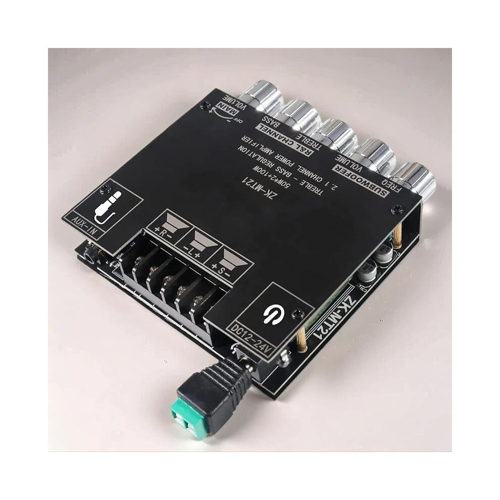 2.1 Channel Power Amplifier Module 50W X2 +100W Subwoofer With Bass Control 9070919533365