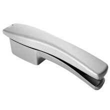 Garlic Press Aluminum Alloy Garlic Mincer Ergonomic Grip Rust Resistant Easy to Clean for Kitchen