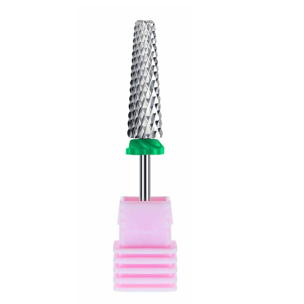 Nail Drill Bits Steel Double Sided Polishing for Professional Manicure Pedicure Smooth Finish