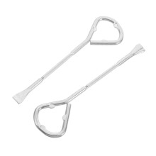 2pcs Metal Paint Can Opener Tool with Safe Edge Design for Buckets and Barrels