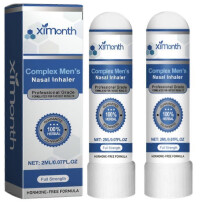(2pcs) Mens Energy Boosting Nasal Suction Stick Natural Safe Formulation for Daily Use