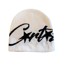 (White)Contemporary Knit Beanies Soft Warm Winter Hat For Women Trendy Gift Cold Weather Accessory Photography Props Multicolor