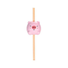 (Panda) Surprise Pet Sound Straws - Fun Animal-shaped Straws for Kids Drinking Habits