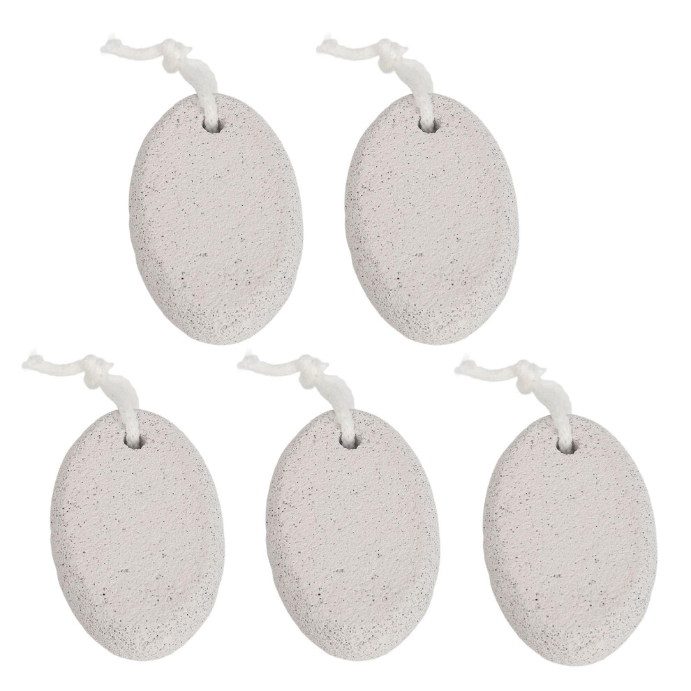 Pumice Stone Foot Callus Remover Tool Set 5pcs for Gentle Exfoliation and Soft Smooth Feet