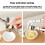 Stainless Steel Garlic Press and Ginger Crusher with Ergonomic Grip, Rust Resistant Kitchen Tool 4